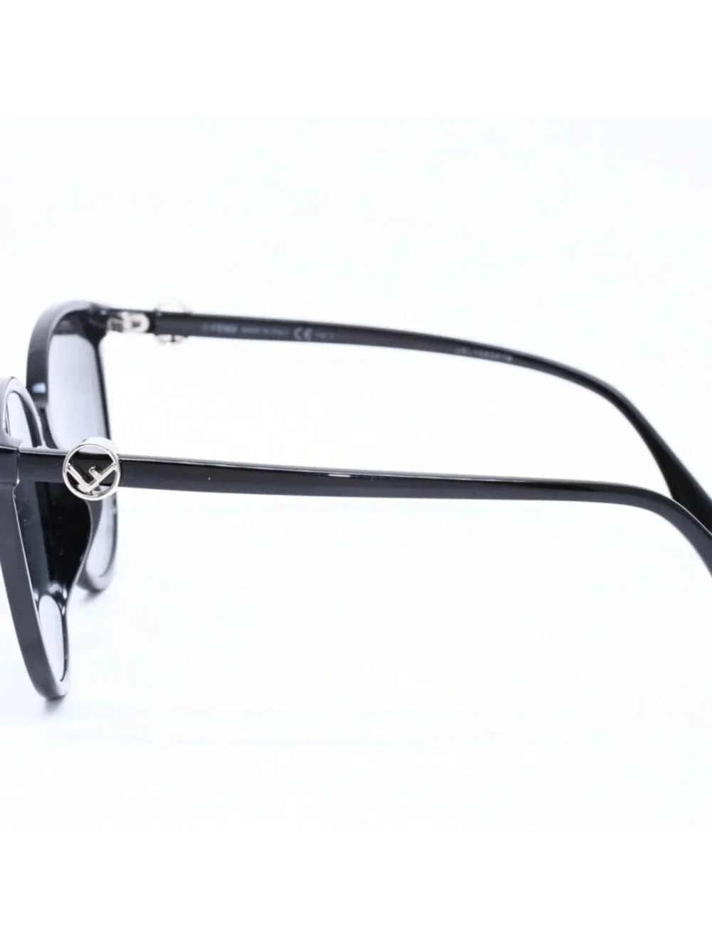 Fendi Sunglasses Eyewear FF Black Silver